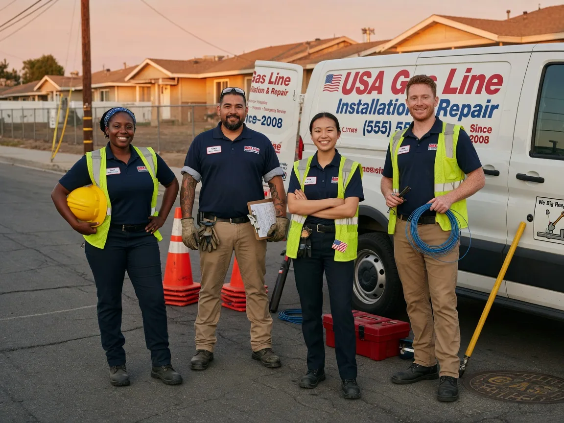 Gas Line Installation company in Walker, IA